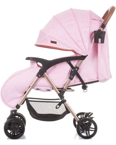 Cărucior de vară Chipolino Baby Summer Stroller - April, Pink Water - 6