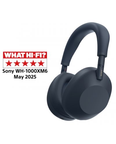 Căști wireless Sony - WH-1000XM6, ANC, albastru | Ozone.ro
