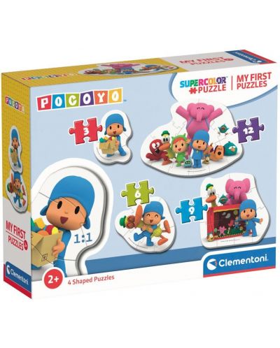 Clementoni Baby Puzzle 4 în 1 - My First Pocoyo Puzzles - 1