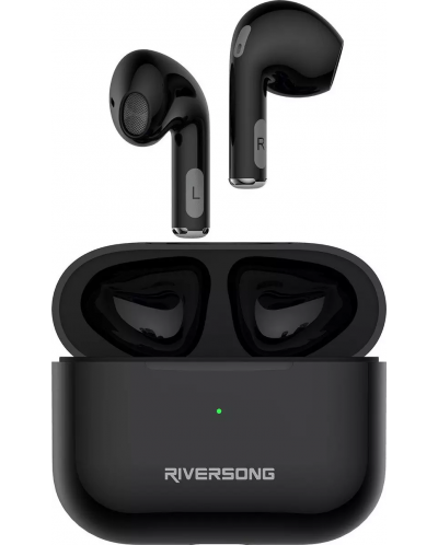 Căști wireless Riversong - Air Mini Pro, TWS, negru - 1