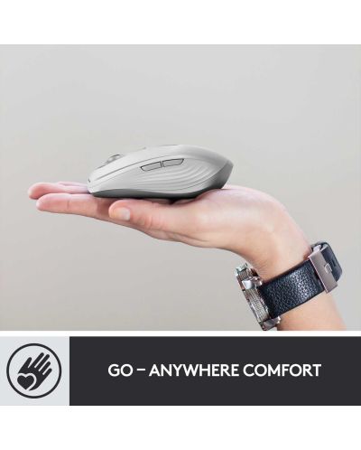 Mouse wireless Logitech - MX Anywhere 3, gri-deschis - 4