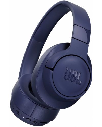 Casti wireless JBL - Tune 750, ANC, albastre - 1