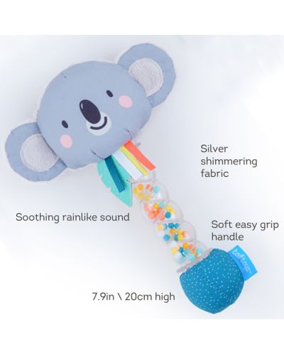 Zornaitoare moale pentru bebelus pe un bat Taf Toys - Koala - 2