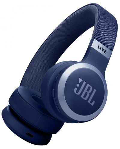 Căști wireless JBL - Live 670NC, ANC, albastre - 1