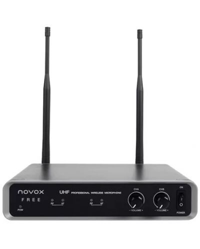 Sistem de microfon wireless Novox - Free H2, negru/gri - 3