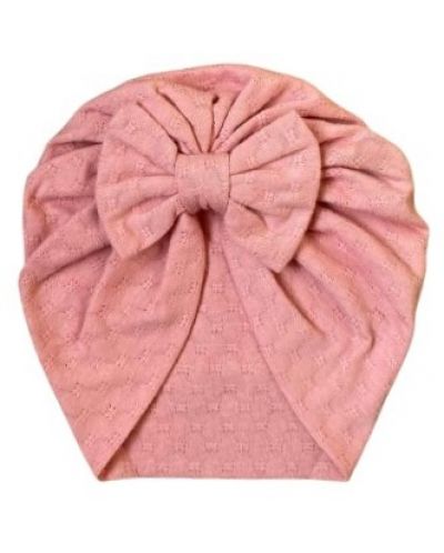 Pălărie turban pentru copii Kayra Baby - Roz deschis - 1