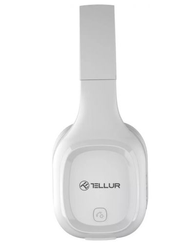 Casti wireless cu microfon Tellur - Pulse, albe - 4