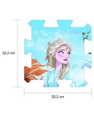 Puzzle de podea pentru bebelusi Trefl din 8 piese - Frozen 2 - 4