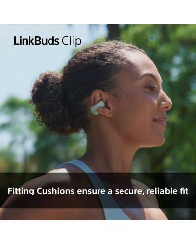 Căști fără fir Sony - LinkBuds Clip WF-LC900, TWS, Open-Ear, Black