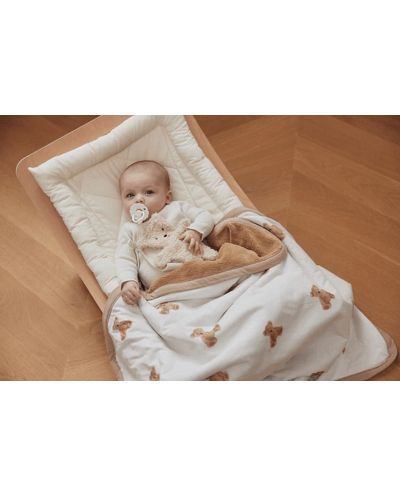Jollein Pătură de pluș pentru copii - Ursuleț de pluș, 75 x 100 cm - 5