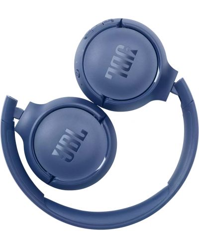 Casti wireless cu microfon JBL - Tune 510BT, albastre - 6