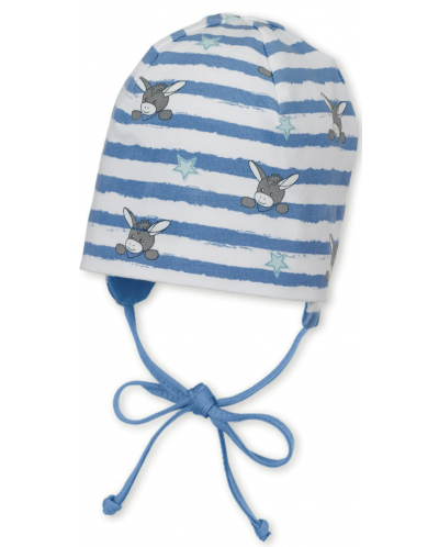 Pălărie pentru bebeluși cu protecție UV 50+ Sterntaler - Măgar, 37 cm, 2-3 luni - 1