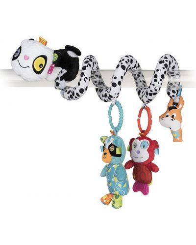 Jucărie pentru copii Bali Bazoo - Panda spiralat - 1
