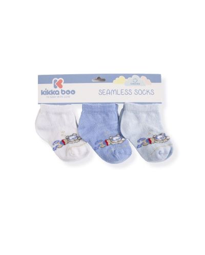 Sosete scurte pentru bebelusi Kikka Boo Diver - Bumbac, 2-3 ani, albastre - 1