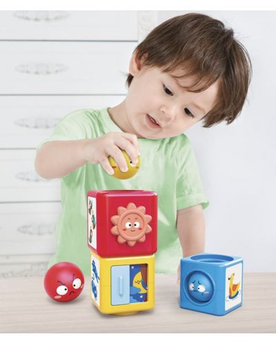 Turn pentru copii de cuburi active Hola Toys - 6