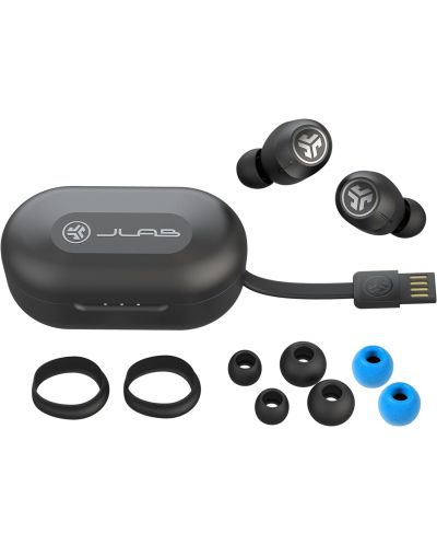 Căști wireless JLab - JBuds ANC, TWS, negre - 2