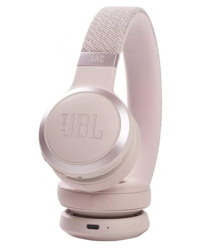 Căști fără fir cu microfon JBL - Live 460NC, ANC, roz - 2
