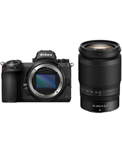 Aparat photo fără oglindă Nikon - Z6 II, 24-200mm, f/4-6.3 VR, negru - 1