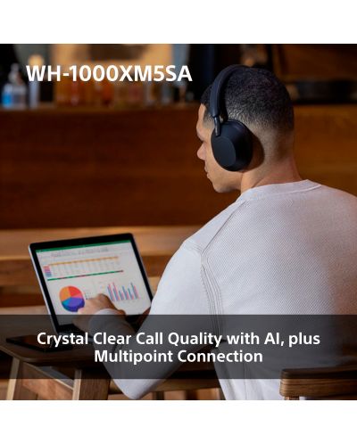 Căști wireless Sony - WH-1000XM5 Soft Case Limited Edition, ANC