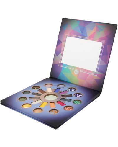 BH Cosmetics - Paletă de farduri și iluminator Crystal Zodiac, 25 culori - 5