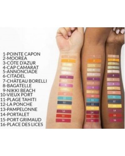 BH Cosmetics - Paletă de farduri Summer In St Tropez, 16 culori - 6