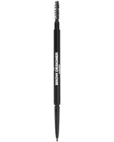 BH Cosmetics - Creion pentru sprâncene Brow Designer, Auburn, 0.09 g - 1