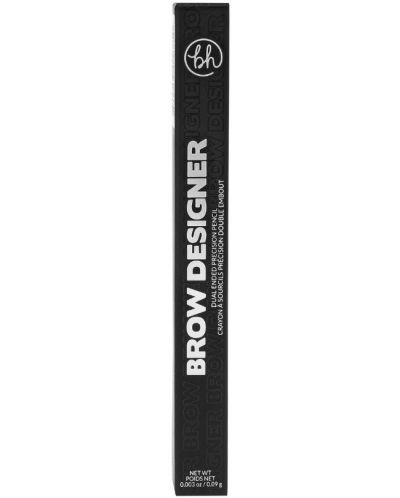 BH Cosmetics - Creion pentru sprâncene Brow Designer, Dark Brown, 0.09 g - 3