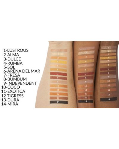 BH Cosmetics x Ivi Cruz - Paletă de farduri, 14 culori - 9