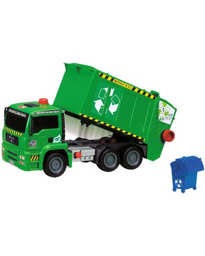 Jucarie pentru copii Dickie Toys - Camion pneumatic pentru gunoi - 1