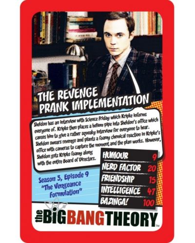 Joc cu carti Top Trumps - The Big Bang Theory - 3