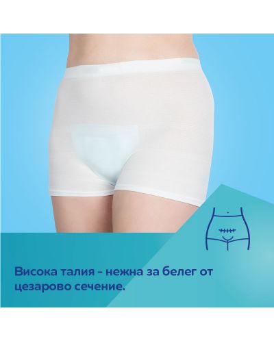 Chiloți pentru sarcină și postpartum Canpol - Mărimea L/XL, 2 bucăți  - 10