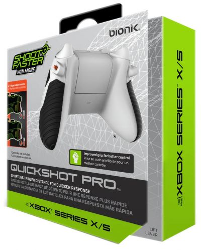 Accesorii Bionik - Quickshot Pro, бял (Xbox Series X/S)	 - 3