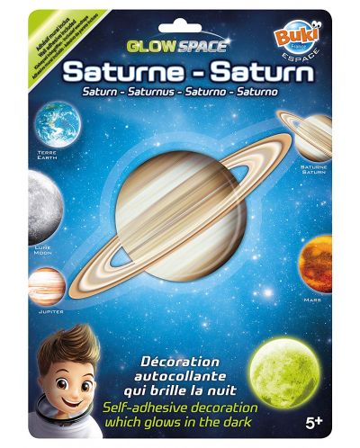 Planeta luminoasa in intuneric Buki Space - Saturn - 1