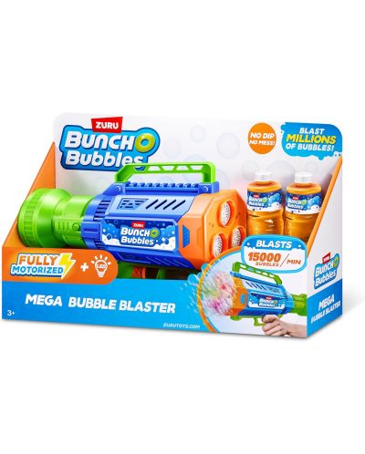 Blaster pentru bule de săpun Zuru Bunch O Bubbles - Mega Bubble, Deluxe - 2