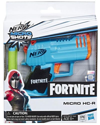 Blaster Hasbro Nerf Micro Shots - Micro HC-R, cu 2 sageti - 1