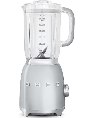 Blender Smeg - BLF01SVEU, 1.5l, 4 viteze, 800W, argintiu - 1