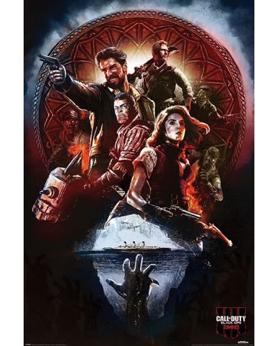 Poster maxi Pyramid - Call of Duty: Black Ops 4 - Zombies - 1