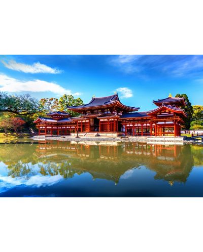 Puzzle Bluebird de 1000 piese - Byodo-In Temple, Kyoto, Japonia - 1