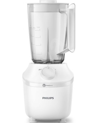 Blender Philips - 3000i ProBlend, 1.9l, 1 + impulse, 450W, alb - 1