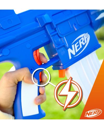 Blaster Nerf Fortnite - Blue Shock,cu 10 săgeți | Ozone.ro