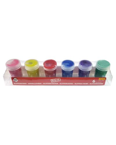 Set de culori de apă Sense - Basic, 6 bucăți, lucios - 1