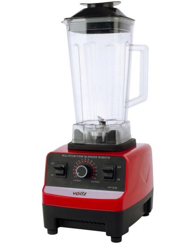 Blender Voltz - V51162A, 2l, 15 viteze, 1000W, roșu/negru - 1