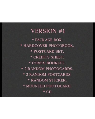 Blackpink - The Album, Version 1 (CD Box) - 3