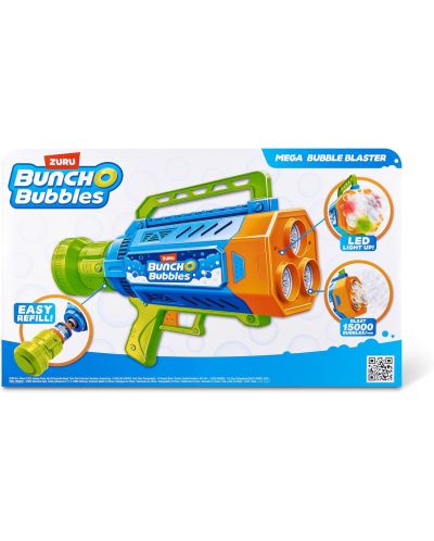 Blaster pentru bule de săpun Zuru Bunch O Bubbles - Mega Bubble, Deluxe - 6