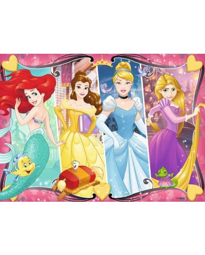 Puzzle Ravensburger din 60 piese - Frumosul cântec al prințeselor Disney - 2