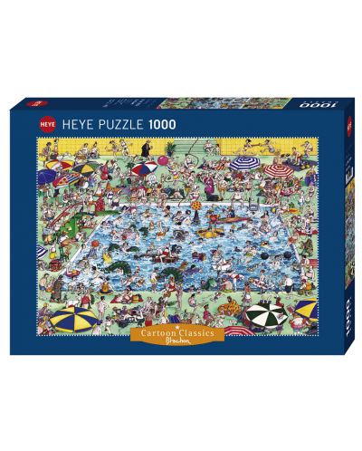 Puzzle Heye de 1000 piese - Linisteste-te!, Roge Blachon - 1