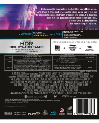Blade Runner 2049 (4K UHD + Blu-ray) - 2