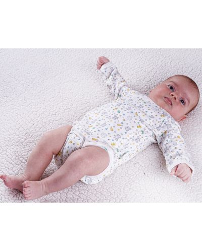 Body îmbrățișează-mă Bio Baby - bumbac organic, 74 cm, 6-9 luni - 4