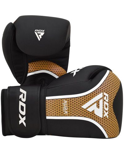 Mănuși de box RDX - Aura Plus T-17 , auriu/negru - 1