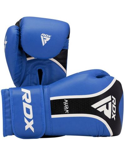 Mănuși de box RDX - Aura Plus T-17 , albastru/negru - 2
